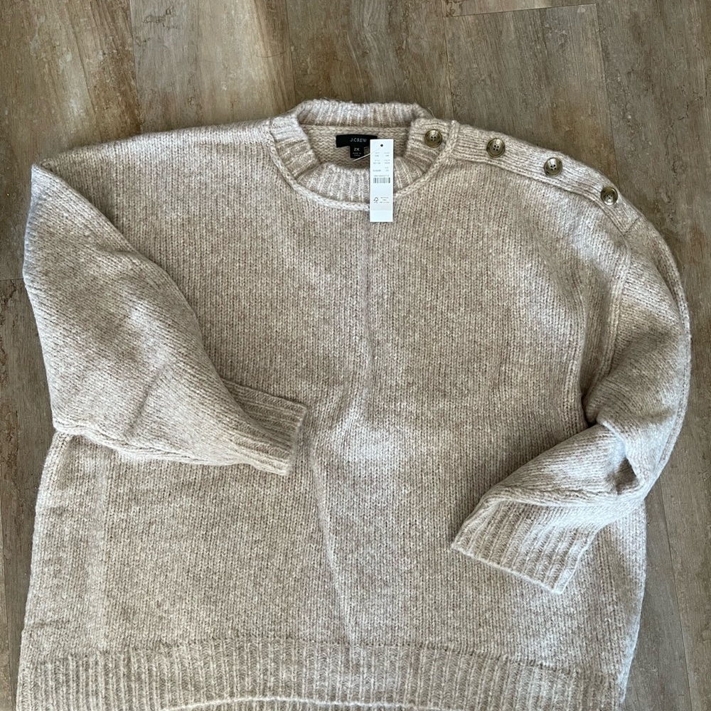 NWT Jcrew sweater - Picture 2 of 3